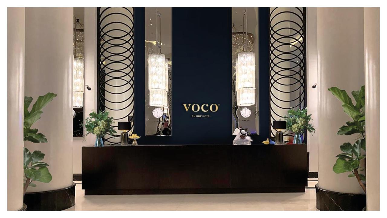 Voco - Riyadh, An Ihg Hotel - فندق فوكو الرياض, احدى فنادق مجموعة إنتركونتيننتال Екстер'єр фото The hotel's lobby